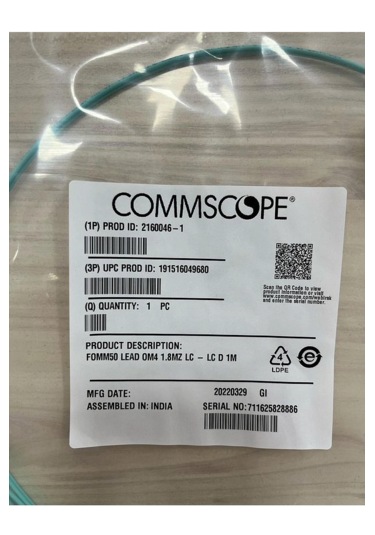 Fiber Optik Patch Cord Kablo Lc-lc Om4 Multi Mode 1m