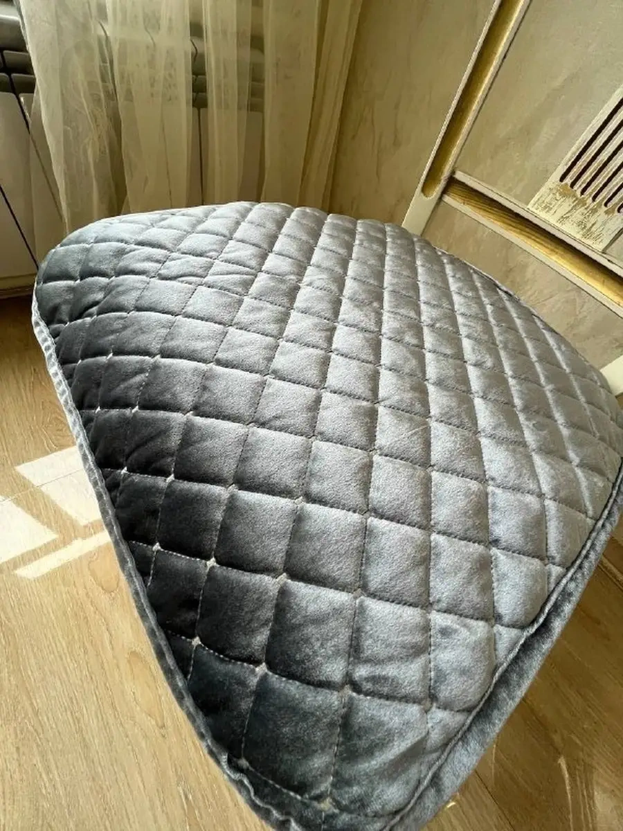 Jansu Home Tekstil' Bağcıklı Sandalye Minderi 71761954 Gri İpek