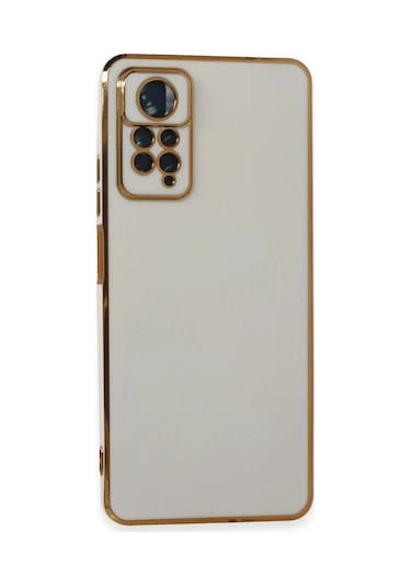 Newface - 100 - Xiaomi Redmi Note 11 Pro Kılıf Volet Silikon - Csmo-tex - - Beyaz