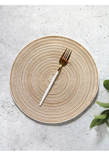 Home Balance Yuvarlak Masa Kılıkçılığı Servis Peçeteleri 243834427 Siyah