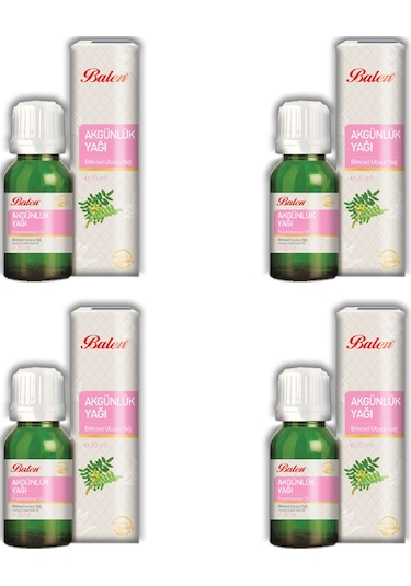 Balen Akgünlük Yağı 4 x 20 ML