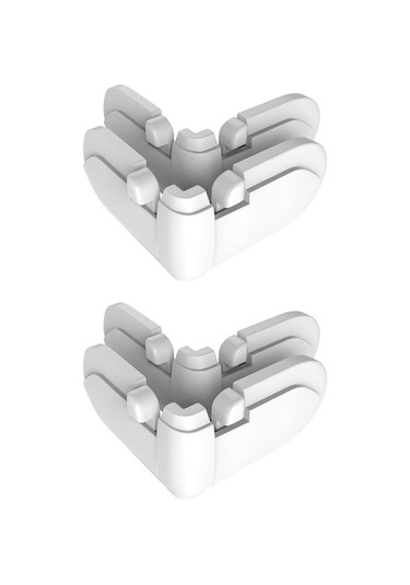 Kendinden Yapışkanlı 2 Adet Iz Bırakmaz Bebek Çocuk Dolap Köşe Kenar Emniyet Çocuk Bebek Güvenlik Çok Renkli