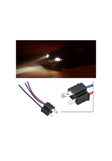 Geeroyoo H4 Erkek Uçlu Fener Kablosu, Genişletme/değiştirme Adaptörü, Pvc Malzeme, Isı Dayanıklı, Kolay Kurulum, Plug & Play