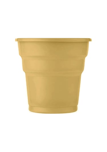 Bardak Plastik Bardak 25 Adet Altın Renk