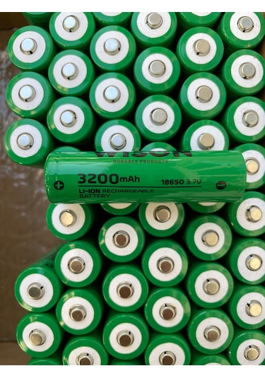 18650-3200 Mah 3.7v Pil