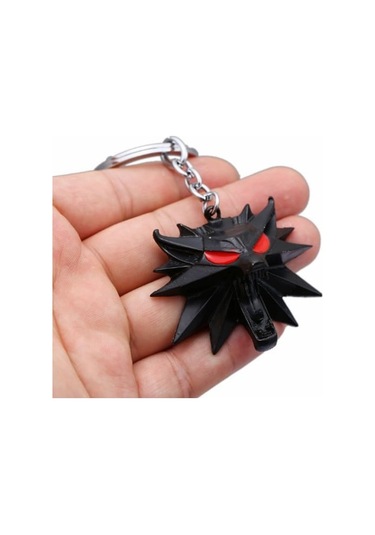 Dükkan Design The Witcher 3 Wild Hunt Siyah Anahtarlık Siyah