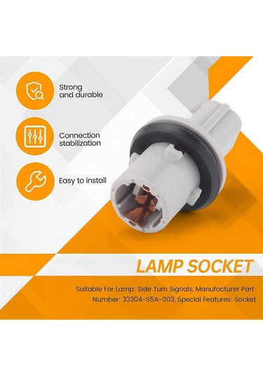 Adet Dönüş Sinyal Lambası Lamba Soketi Comp. T10 İçin