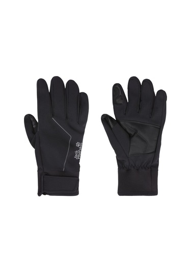 Jack Wolfskın Jack Wolfskin Refl Winter Glove Unisex Siyah Eldiven 6000 Siyah