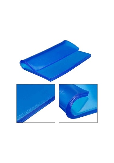 Novahub Yastık Şok Serin Pedi Ped Motosiklet Minderi Mavi Mat Koltuk Kesim Jel Evrensel Emme Dıy Cm Altın A Gm Altın