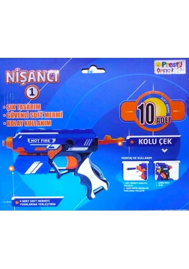 Prestij Oyuncak Nişancı 1 Oyuncak Siyah