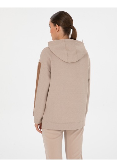 Pierre Cardin Kadın Camel Sweatshirt 50309135-vr015 Camel