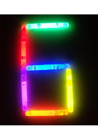 Dolıty 100x Balıkçılık Parlayan Çubuklar, Bobbers