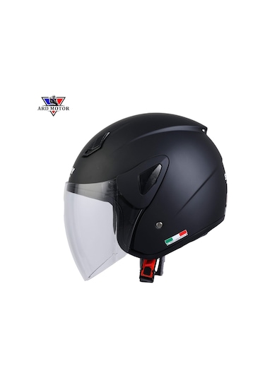 Sway Sw 700 Mat Siyah Yarım Kask