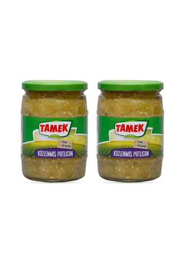 Tamek Közlenmiş Patlıcan 520 Gr Cam Kavanoz X 2 Adet