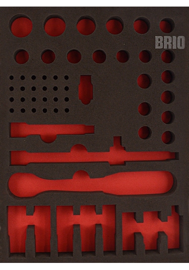 Brio Lokma Set 1/2-56 Parça  10-32 B Line Sünger Yatak Boş