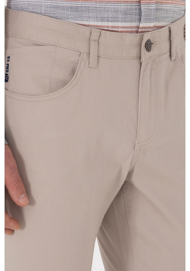 U.s. Polo Assn. Erkek Taş Pantolon Kanvas-chino 50309119-vr049 Tas Taş Rengi