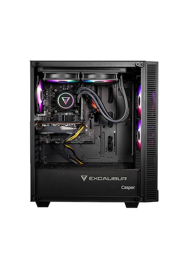 Casper Excalibur E65L.147F-DV60X-0RD i7-14700F 32 GB 500 GB SSD RTX5060 Free Dos Masaüstü Oyuncu Bilgisayarı