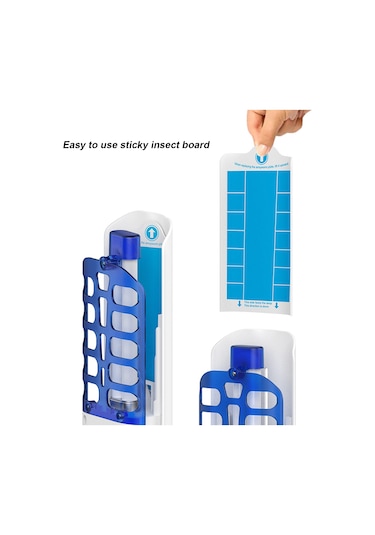 Ranyeek Ev İçi 9w Kimyasız Akıllı Sinema Işığı İle Kovucu, Yüksek Tutuculuklu 3 Adet Yenilebilir Yapışkan Tahta, Sessiz Operasyon, Ev Ve Ofis Kullanıma Uygun, Siyah, Avrupa Standartı Qh009a Siyah