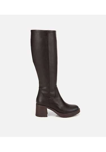 Hotiç Kadın Kahverengi Yüksek Topuklu Çizme 01cıh315220a480 01cıh315220a480 Kahverengi