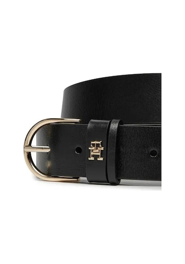 Tommy Hilfiger Tommy Hılfıger Kadın Kemer Aw0aw16836-bds Siyah
