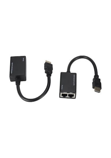 Hdmi Rj45 Cat5e 6 Extender Uzatıcı Uzatma Aparatı Adaptör