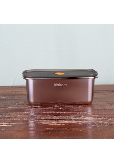 Ruicoo 1000ml Paslanmaz Çelik Yemek Saklama Kutusu - Hijyenik, Anti-korozif, Piknik Ve Bento İçin Dayanıklı Gümüş