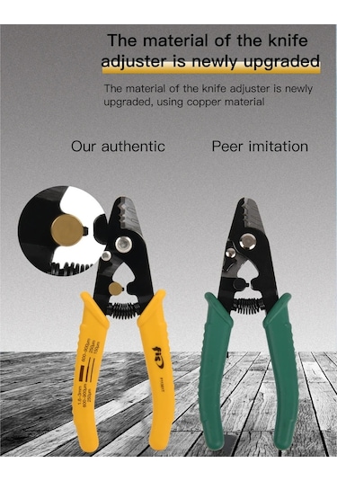 Sones Komshine Fıs Üç Portlu Optik Tel Soyma Açıklığı Hassas Güvenlik Kilidi Tasarımı Ft11301t