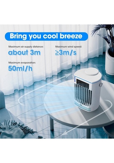 Sprey Soğutucu 500ml Ev Atomizasyon Nemlendirici 4830 Beyaz