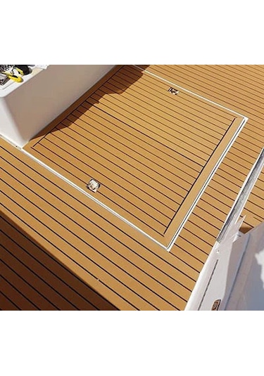 Suni Teak Zemin Kaplama Decking Sheet 120x240 Cm Altın