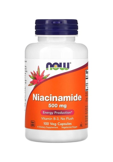 Niacinamide 500 Mg 100 Capsules Vitamin B-3
