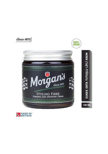 Morgan's Pomade Styling Fibre Orta Tutuş Şekillendirici Saç Bakım Kremi 120 ML