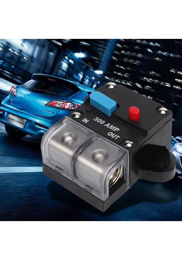 Lemestar Oto Elektrikli Cihazları Koruyucu 300a Manuel Sıfırlama Özelliği Tekrarlı Kullanimlı Akım Kesici