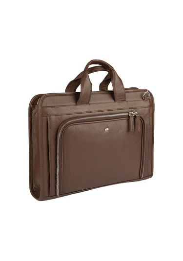 Hakiki Deri Evrak Çantası Kahve 443-02-133988 Siyah