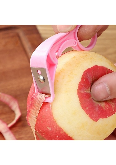 Cbtx Mutfak Meyve Soyucu Paslanmaz Çelik Soyma Bıçağı Rastgele Renk Teslimatı