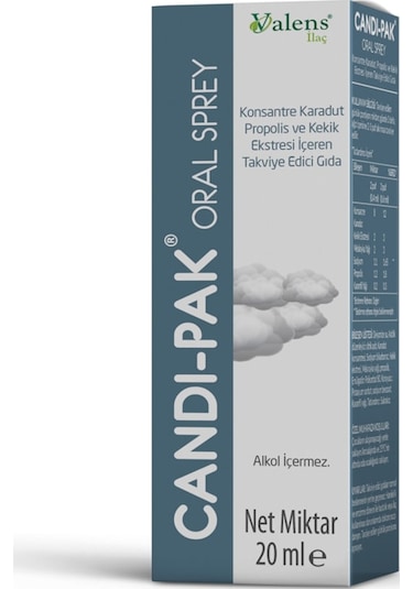 Candi-Pak Ağız Bakım Spreyi 20 ML