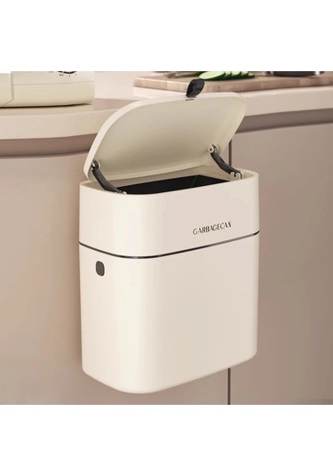 Maoyaya Ev Banyo Asılı Çöp Kutusu - Büyük Kapasiteli, Kare Çok Renkli Çok Renkli