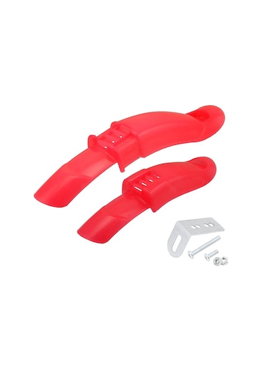 Çamurluk - 16-20, Plastik, Kırmızı, Yerli Kırmızı
