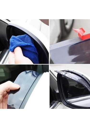 Fiat 500l Araç Ayna Yağmur Koruyucu 2 Adet