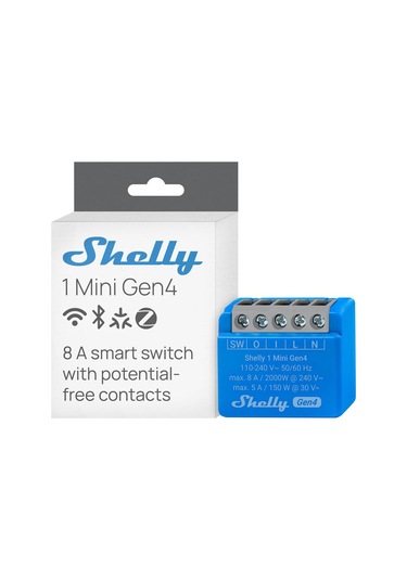 Shelly 1 Mini Gen4 Akıllı Röle