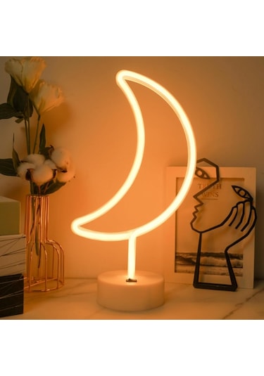 Periboia Ay Neon Led Lamba