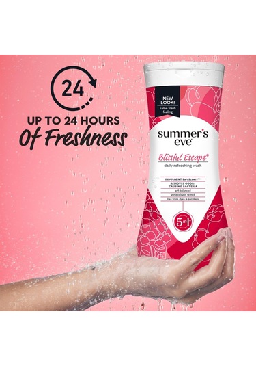 Summer's Eve Genital Bölge Bölge Temizleme Jeli Blissful Escape 444ml