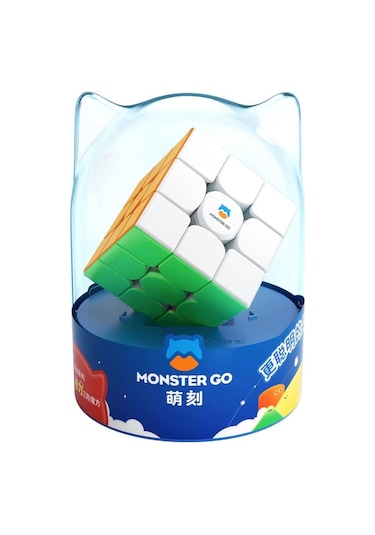 Profesyonel Gan Monster Go 3x3 Mıknatıslı Küp Puzzle