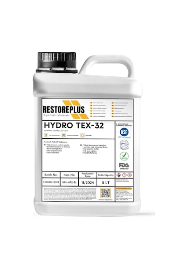 Restoreplus Hydro Tex-32 Sentetik Tekstil Yağlayıcısı 5 L