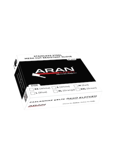 Aran Safety Cut Warder Çelik Örgü Eldiven