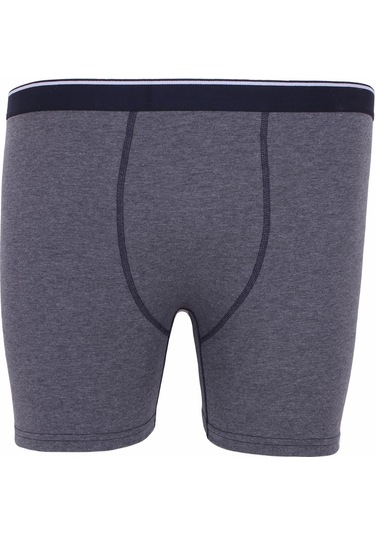 Starbattal Erkek Büyük Beden Likralı Uzun Paça Boxer 11906-242 - Antrasıt