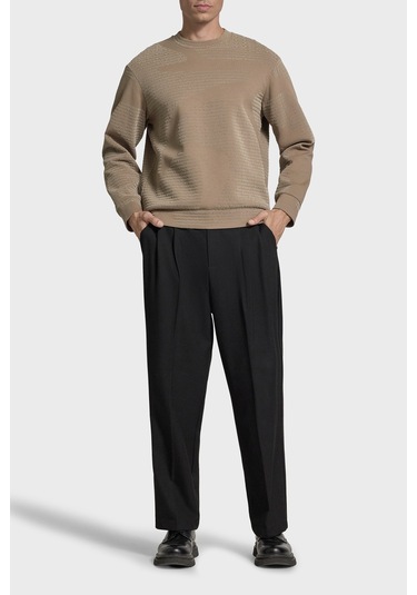 Emporio Armani Erkek Sweat Em002900 Af10013 F6130 Kahve Kahve