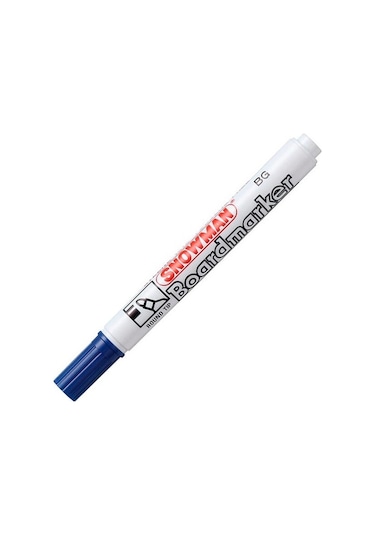 Snowman Bg-12 Tahta Kalemi Mavi