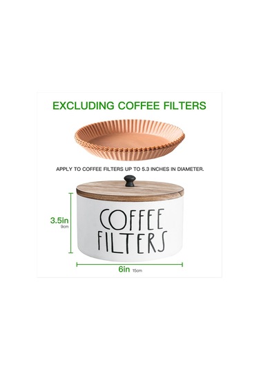 Xurunkeji Kahve Filtresi Tutucu Ahşap Kahve Filtresi Kabı Kapaklı Kahve Filtresi Saklama Rustik Kahve Filtresi Dağıtıcı Sepeti Beyaz Xurunkeji Kahve Filtresi Tutucu Ahşap Kahve Filtresi Kabı Kapaklı Kahve Filtresi Saklama Rustik Kahve Filtresi Dağıtıcı Sepeti Beyaz