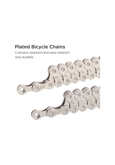 Fosenze Dağ Bisikleti Zinciri 10 Vitesli, Karbon Çelikten Yapılmış, Hız Değiştirme Ekipmanı Çok Renkli