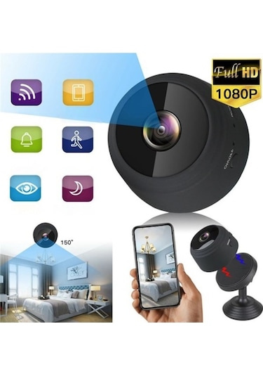 Flybuy Mini A9 Kamera Wifi İp Uzaktan Canlı İzleme, Yüksek Çözünürlüklü
